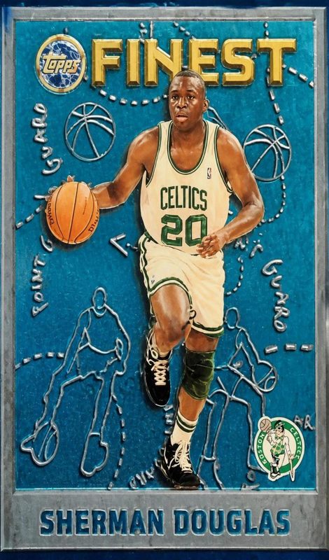Sherman Douglas, 1995 Topps Finest Basketball