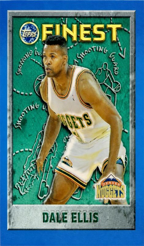Dale Ellis, 1995 Topps Finest Basketball