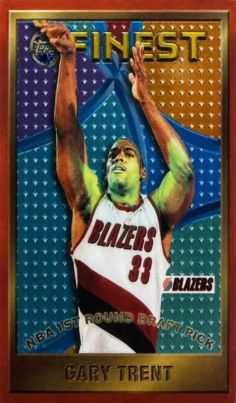 Gary Trent, 1995 Topps Finest Basketball