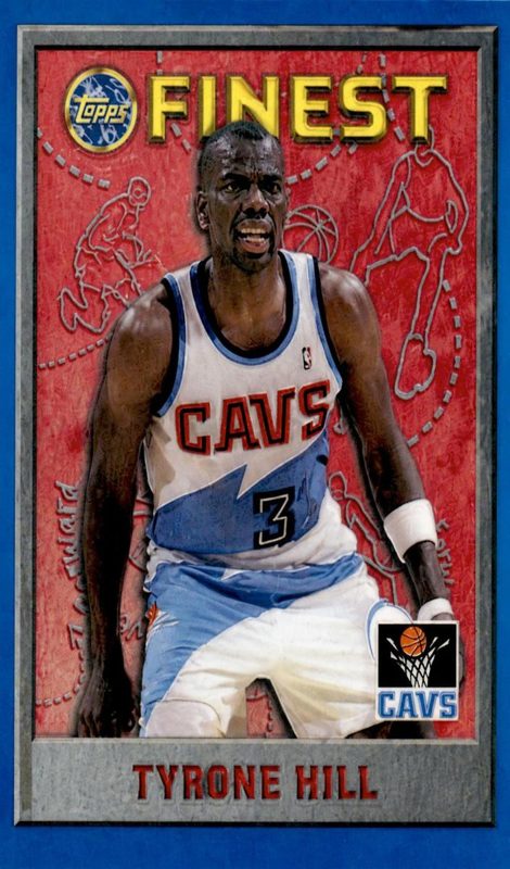 Tyrone Hill, 1995 Topps Finest Basketball
