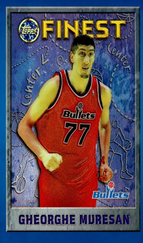 Gheorghe Muresan, 1995 Topps Finest Basketball