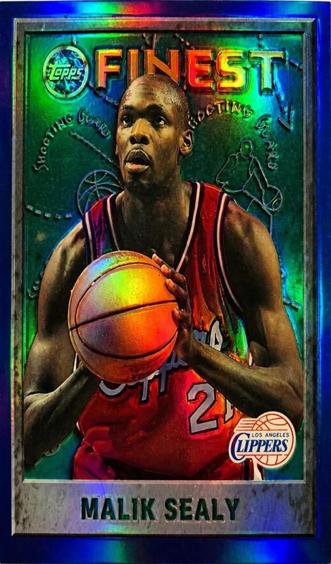 Malik Sealy, 1995 Topps Finest Basketball