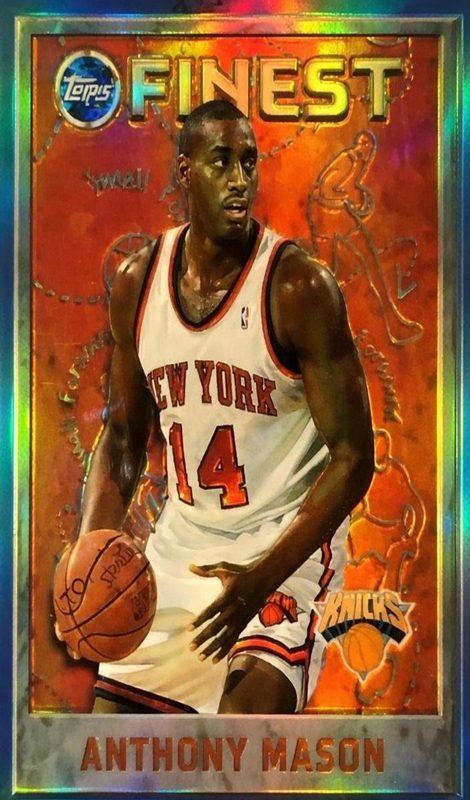 Anthony Mason, 1995 Topps Finest Basketball