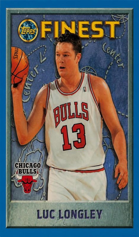 Luc Longley, 1995 Topps Finest Basketball