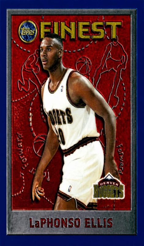 LaPhonso Ellis, 1995 Topps Finest Basketball