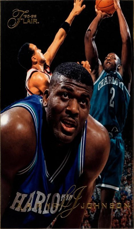 Larry Johnson, 1995 Flair Basketball