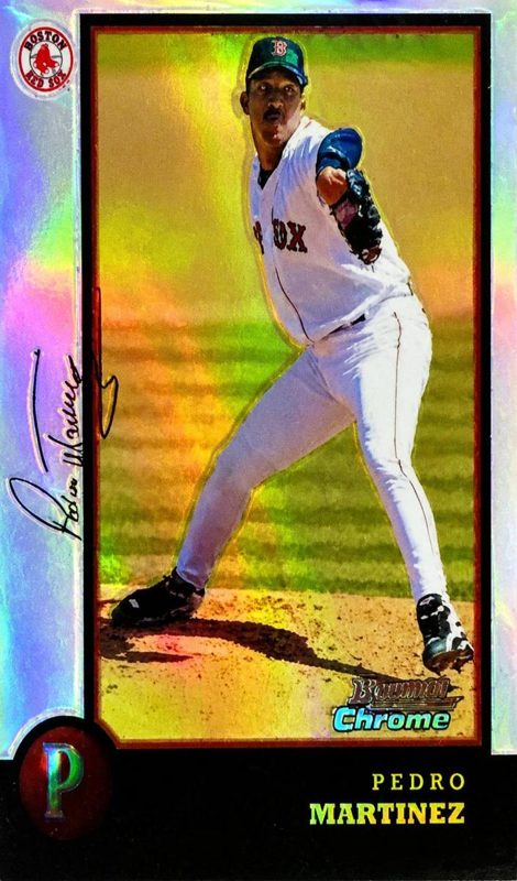 Pedro Martinez, 1998 Bowman Chrome Baseball