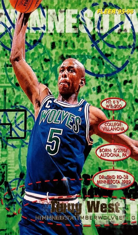 Doug West, 1995 Fleer Basketball