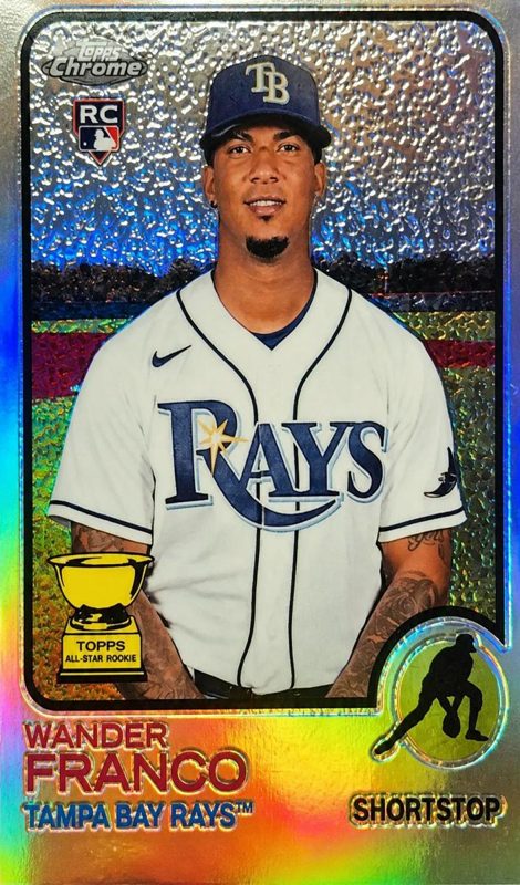 Wander Franco, 2022 Topps Heritage Baseball