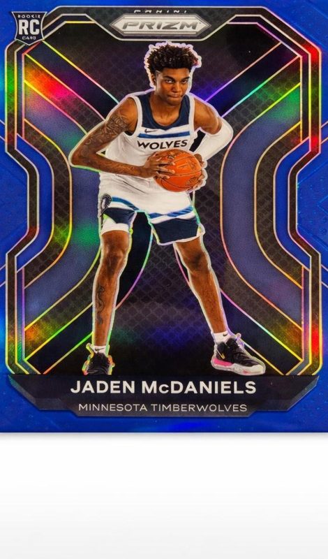 Jaden McDaniels, 2020 Panini Prizm Basketball