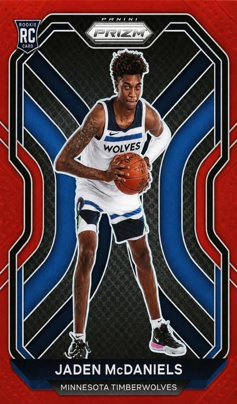 Jaden McDaniels, 2020 Panini Prizm Basketball