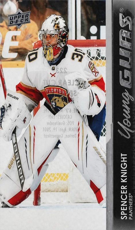 Spencer Knight, 2021 Upper Deck Hockey