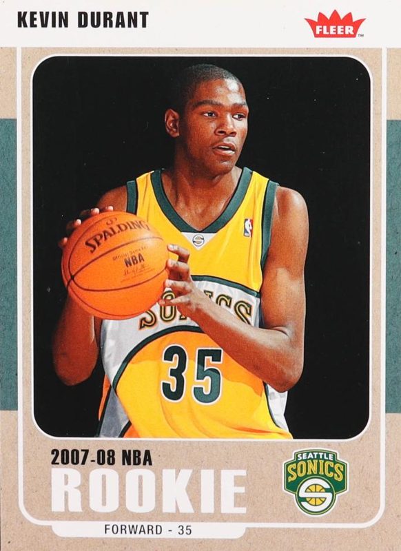 Kevin Durant, 2007 Fleer Basketball
