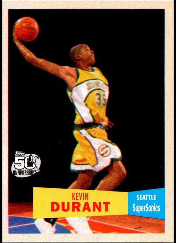 Kevin Durant, 2007 Topps Basketball