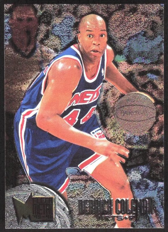 Derrick Coleman, 1995 Fleer Metal Basketball