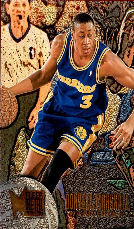 Donyell Marshall, 1995 Fleer Metal Basketball