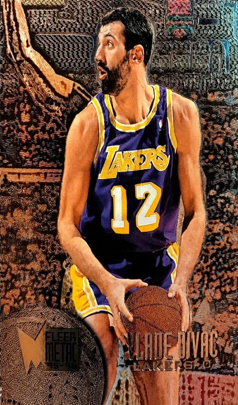 Vlade Divac, 1995 Fleer Metal Basketball