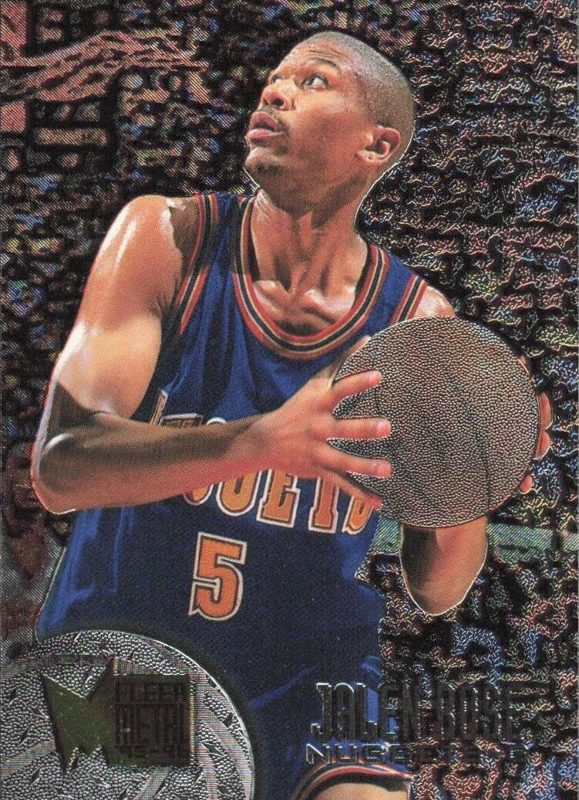 Jalen Rose, 1995 Fleer Metal Basketball