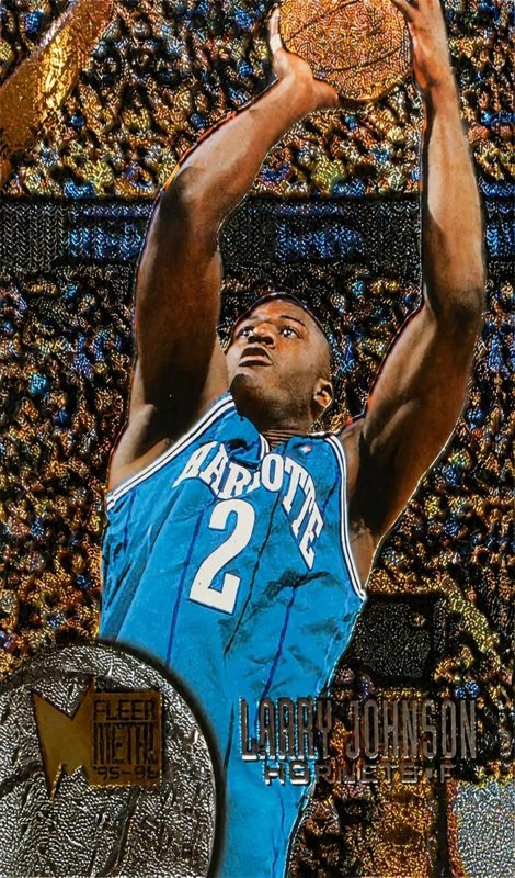 Larry Johnson, 1995 Fleer Metal Basketball
