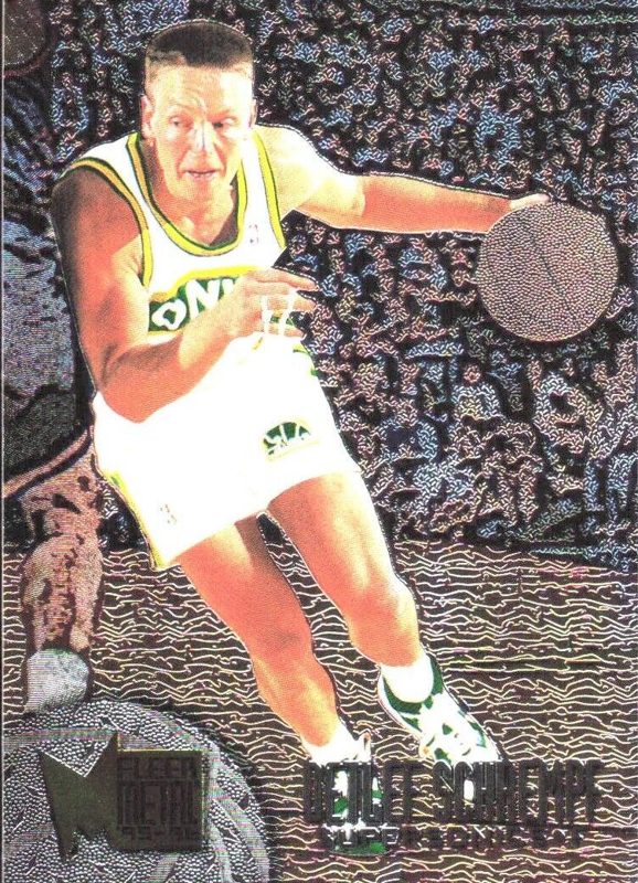 Detlef Schrempf, 1995 Fleer Metal Basketball