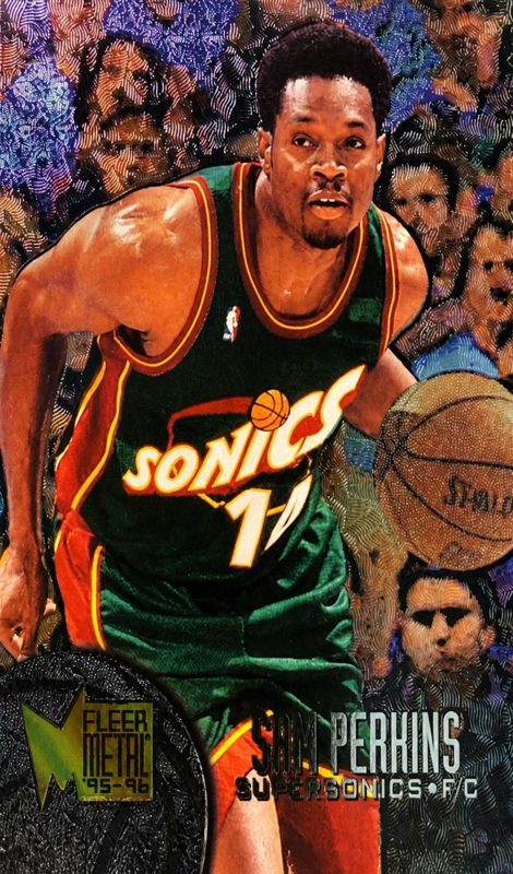 Sam Perkins, 1995 Fleer Metal Basketball