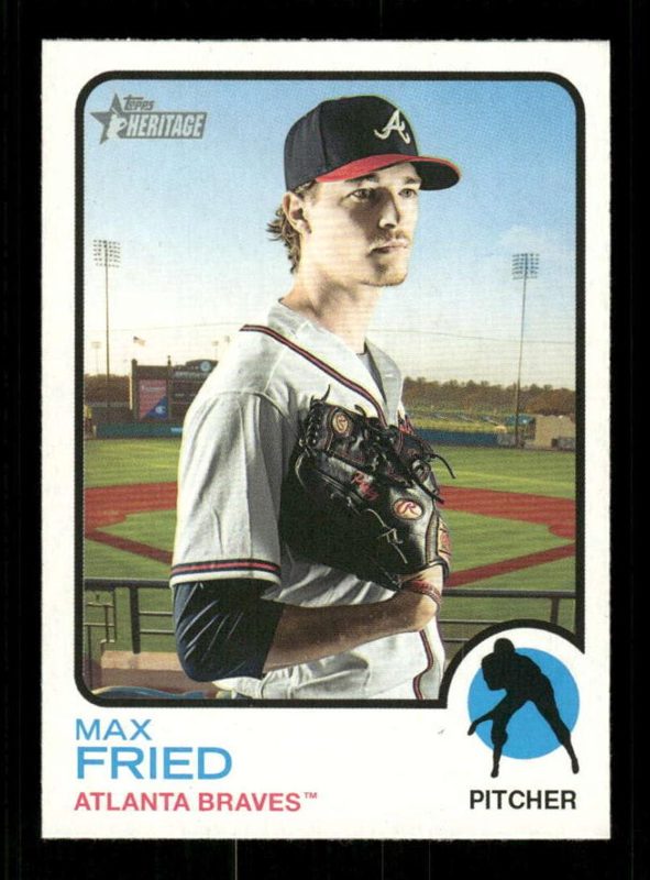 Max Fried, 2022 Topps Heritage Baseball