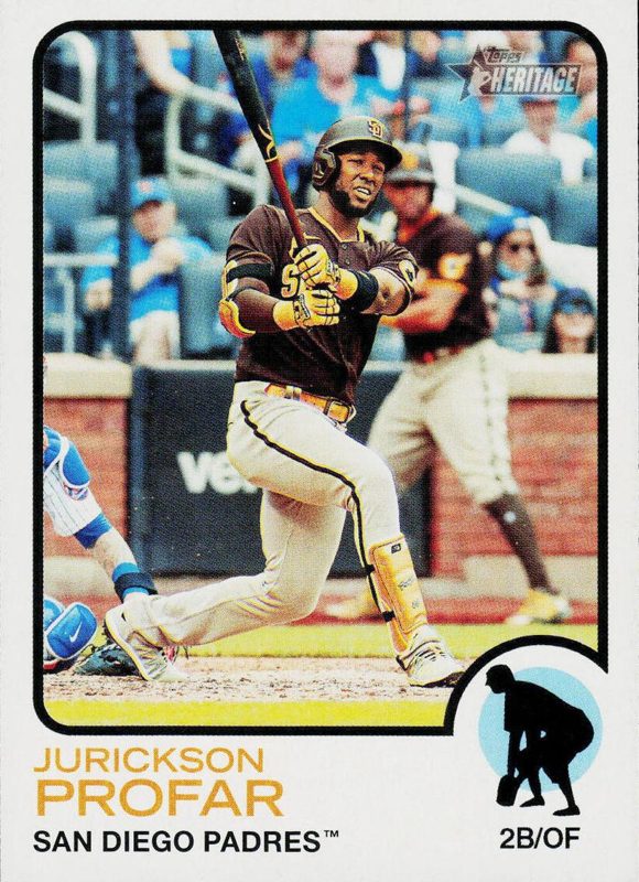 Jurickson Profar, 2022 Topps Heritage Baseball