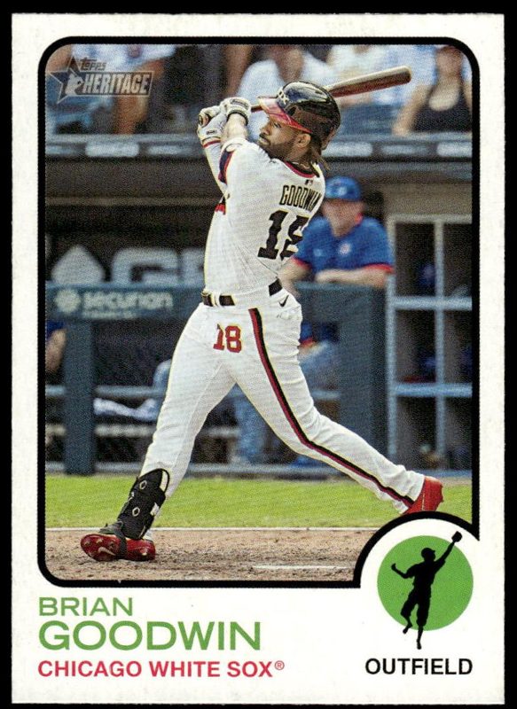 Brian Goodwin, 2022 Topps Heritage Baseball