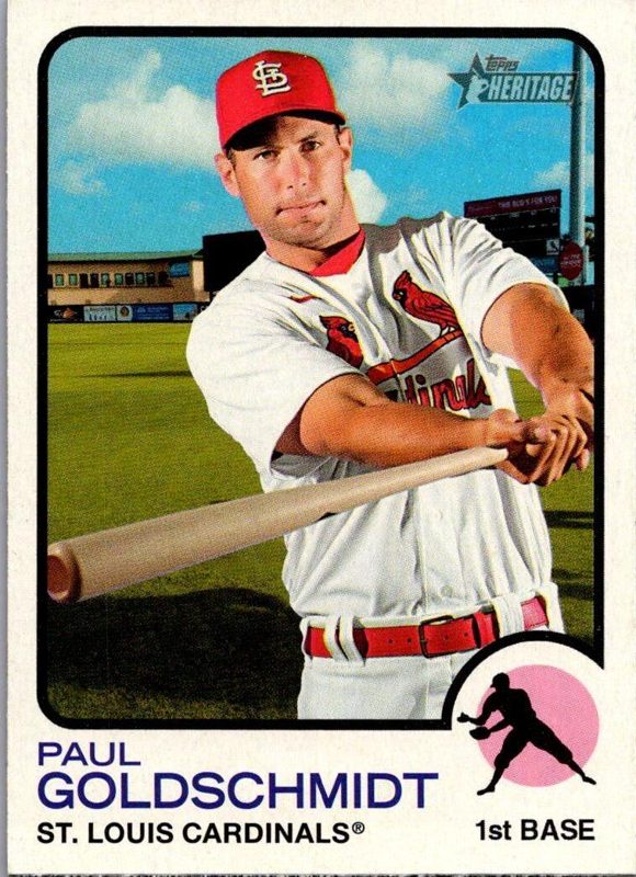 Paul Goldschmidt, 2022 Topps Heritage Baseball