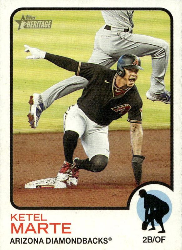 Ketel Marte, 2022 Topps Heritage Baseball