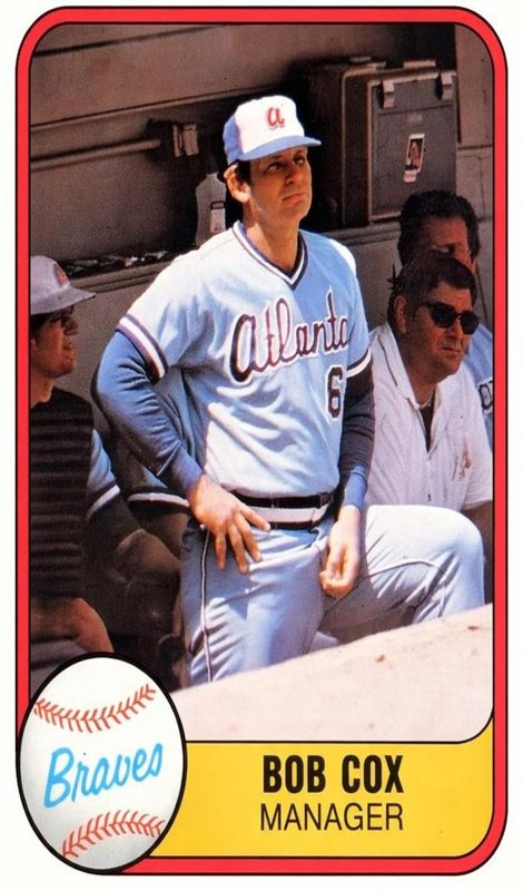 Bobby Cox, 1981 Fleer Baseball