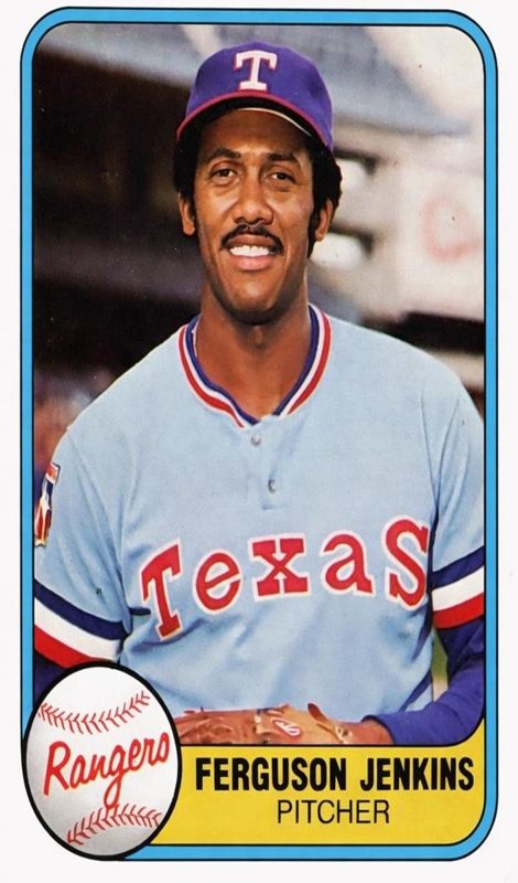 Fergie Jenkins, 1981 Fleer Baseball