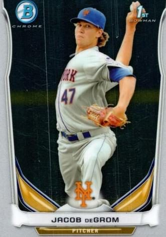 Jacob deGrom, 2014 Bowman Chrome Prospects Baseball