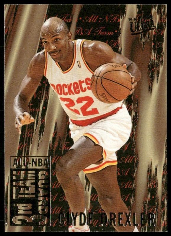 Clyde Drexler, 1995 Fleer Ultra Basketball