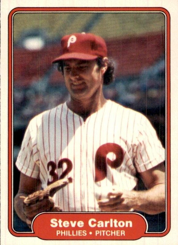 Steve Carlton, 1982 Fleer Baseball