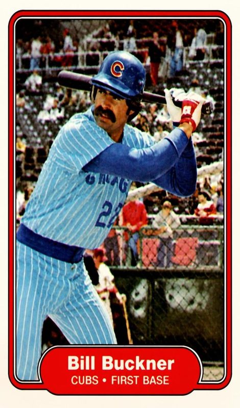 Bill Buckner, 1982 Fleer Baseball