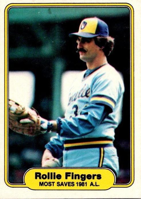 Rollie Fingers, 1982 Fleer Baseball