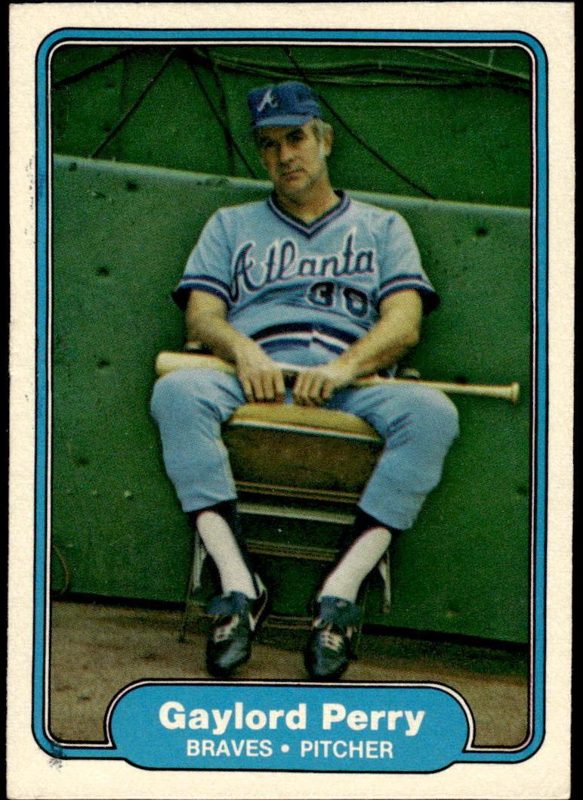 Gaylord Perry, 1982 Fleer Baseball