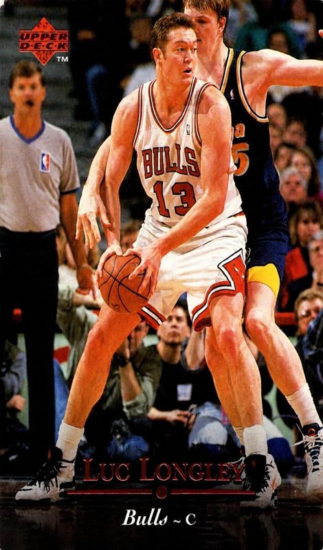 Luc Longley, 1995 Upper Deck Basketball
