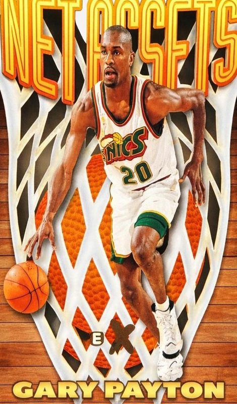Gary Payton, 1996 Skybox E-X2000 Basketball