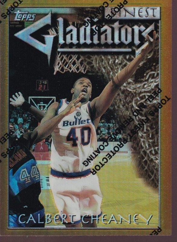 Calbert Cheaney, 1996 Topps Finest Basketball