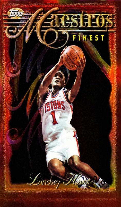 Lindsey Hunter, 1996 Topps Finest Basketball