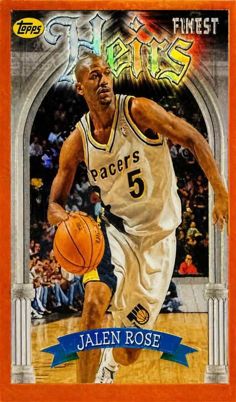 Jalen Rose, 1996 Topps Finest Basketball