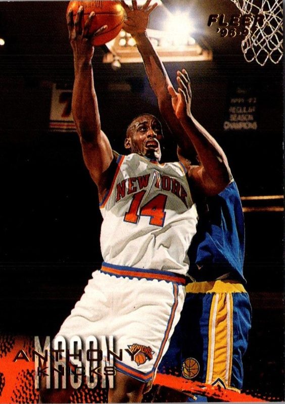 Anthony Mason, 1996 Fleer Basketball