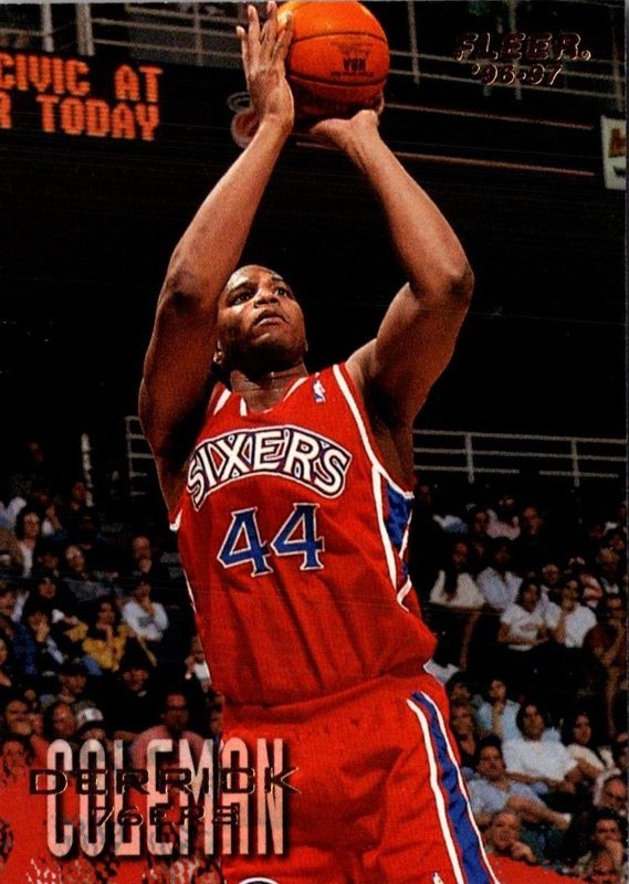 Derrick Coleman, 1996 Fleer Basketball