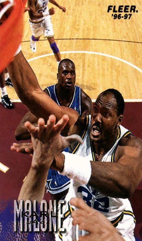Karl Malone, 1996 Fleer Basketball
