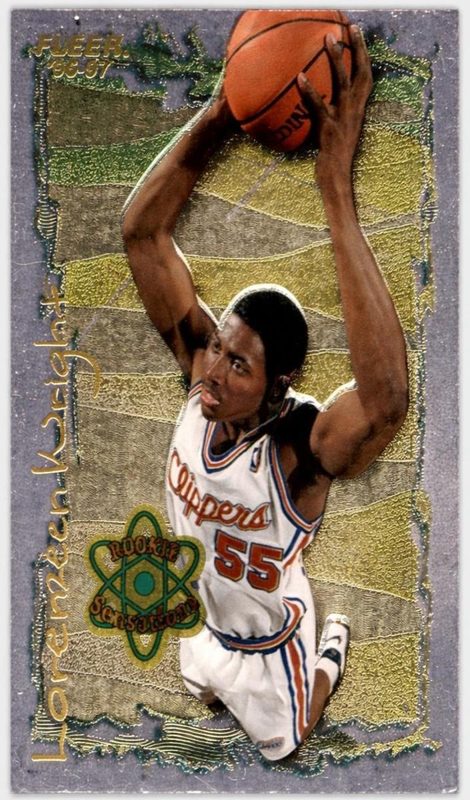 Lorenzen Wright, 1996 Fleer Basketball