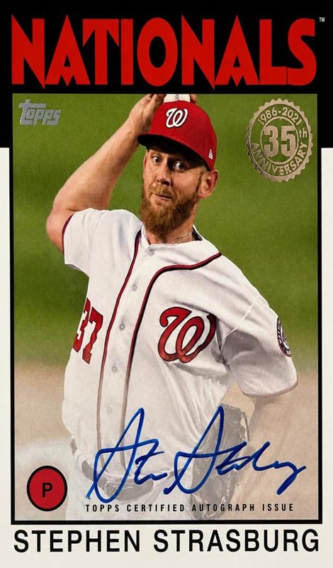 Stephen Strasburg, 2021 Topps Baseball