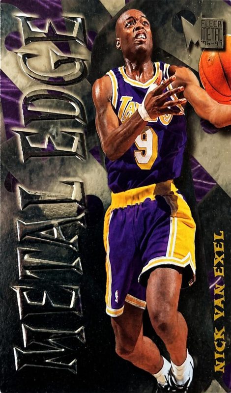 Nick Van Exel, 1996 Fleer Metal Basketball