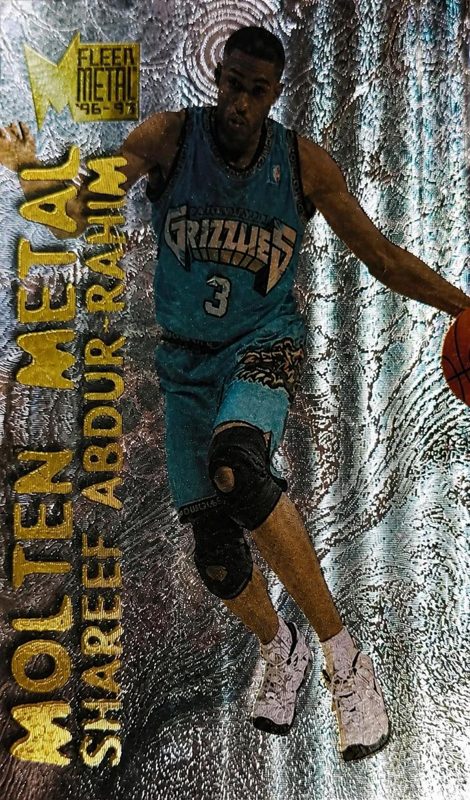 Shareef Abdur-Rahim, 1996 Fleer Metal Basketball